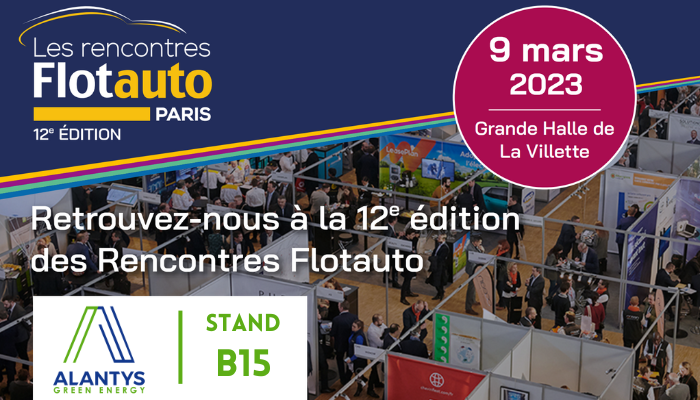 AlantysE's tweet photo. Nous sommes impatients de vous retrouver au salon des rencontres @flotauto. Pour la 12 ème édition du salon, nous vous donnons rendez-vous:
🗓️Le 9 mars 2023
🚩Stand B15
📍Grande Halle de La Villette, 75019 Paris

🪪Récupérer vos badges d'accès ici 👇
https://t.co/QD48BwYWRq https://t.co/R8wjs5ciqR