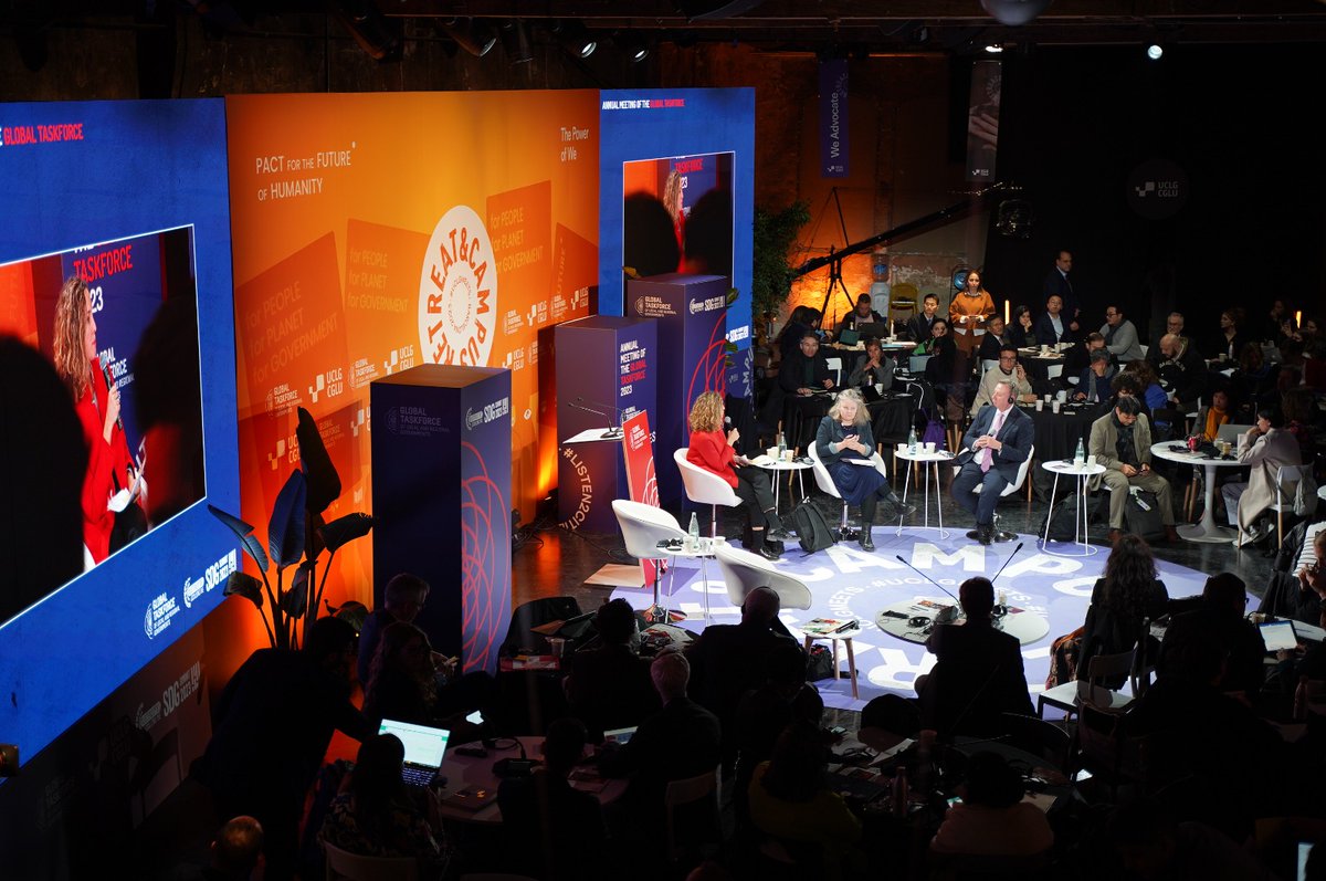 UCLGLearning's tweet photo. 🗞️Today #UCLGMeets retreat kickoffs with discussion around key role of media for cities &amp; #localgov to tell our stories

💡Checkout video co-created w @GuangzhouAward to learn some tips on how to inspire other peers! #LearningWithUCLG #Listen2Cities

⏯️ https://t.co/0NIA2ieiv3 https://t.co/RFedPSX8Ia