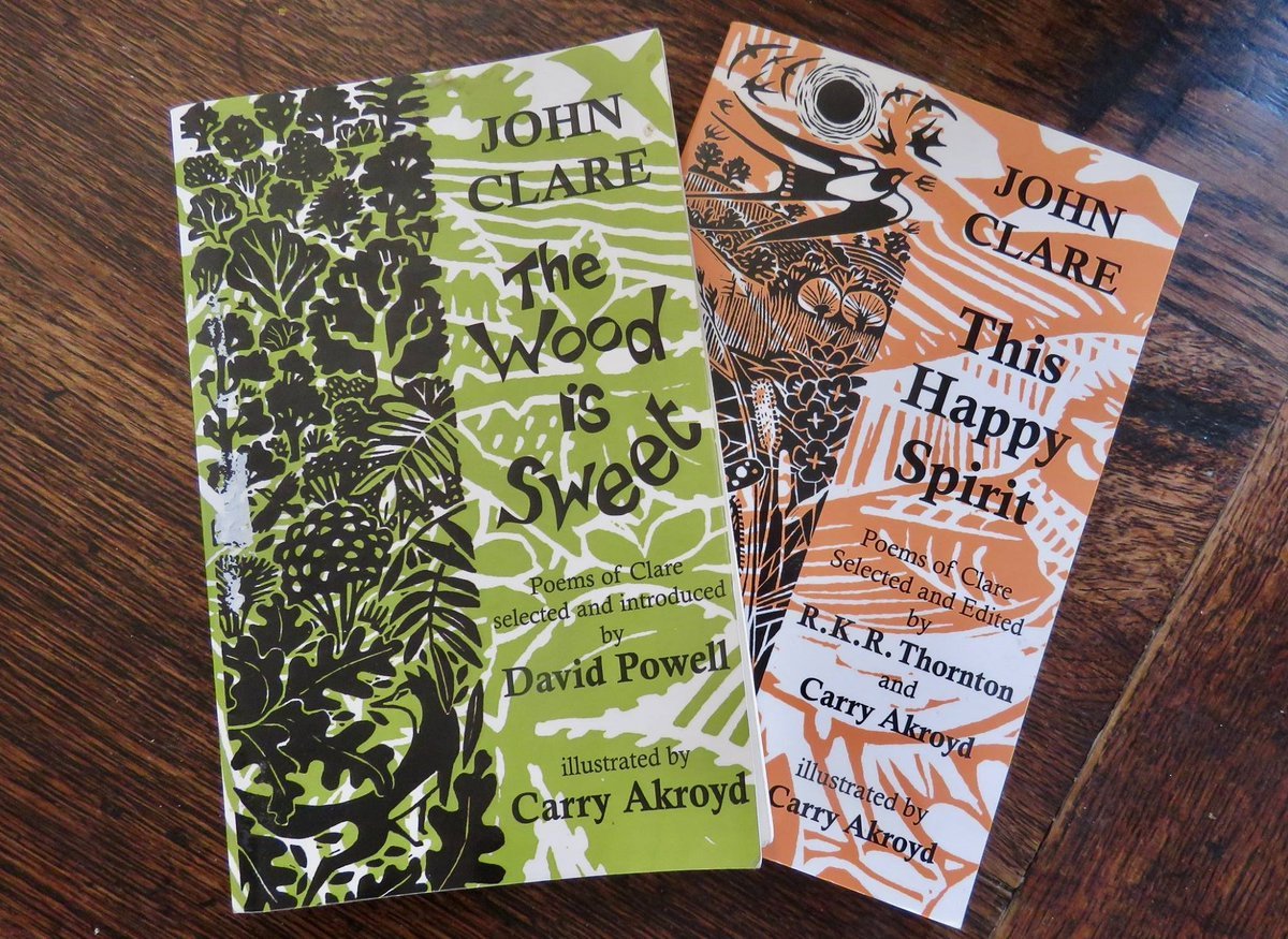 Brigit Strawbridge (@b_strawbridge) on Twitter photo My husband bought me these little books a few years back...
The poetry of #JohnClare, beautifully illustrated by printmaker & painter, <a href="/carry_akroyd/">Carry Akroyd</a> - what's not to love?!
Available from Carry's website, here - carryakroyd.co.uk/product-catego… My husband bought me these little books a few years back...
The poetry of #JohnClare, beautifully illustrated by printmaker & painter, <a href="/carry_akroyd/">Carry Akroyd</a> - what's not to love?!
Available from Carry's website, here - carryakroyd.co.uk/product-catego…