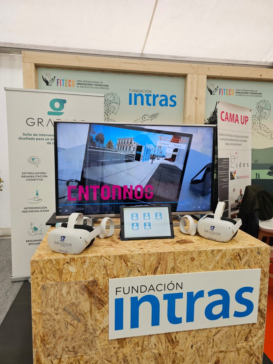 fintras's tweet photo. Os esperamos en nuestro stand en #FITECU Una oportunidad para conocer las #tecnologías que desarrollamos, como @Gradior_Suite o #realidadvirtual Acércate a conocer a nuestro equipo de I+D https://t.co/9cRpidwrnm