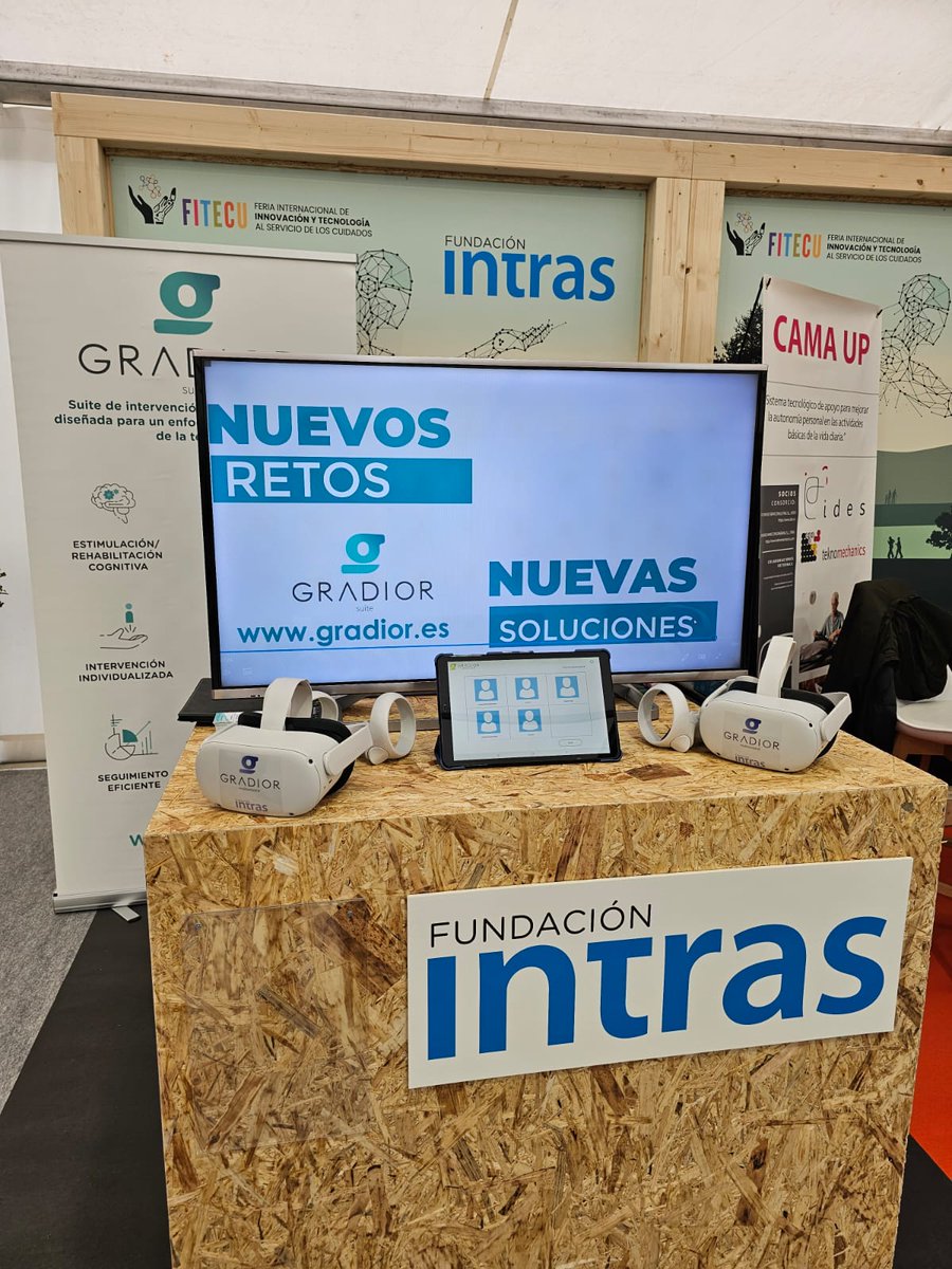 fintras's tweet photo. Os esperamos en nuestro stand en #FITECU Una oportunidad para conocer las #tecnologías que desarrollamos, como @Gradior_Suite o #realidadvirtual Acércate a conocer a nuestro equipo de I+D https://t.co/9cRpidwrnm