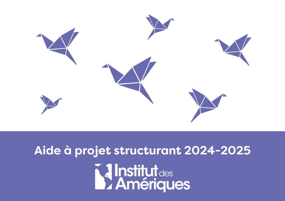 👉 L' <a href="/idameriques/">Institut des Amériques</a> lance un appel à projet structurant pour la mise en place des projets transaméricains sur 2 ans
📅 Appel ouvert jusqu'au 02/07/2023 ! Plus d'informations :  institutdesameriques.fr/agenda/aide-pr…