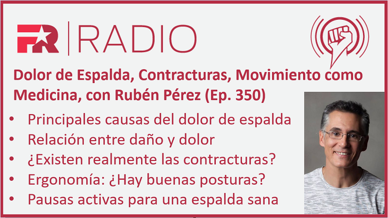 FITrebelde's tweet photo. Dolor de Espalda, Contracturas, Movimiento como Medicina, con Rubén Pérez (Ep. 350)
https://t.co/zdhZnrRRPL https://t.co/56mKp61FVq