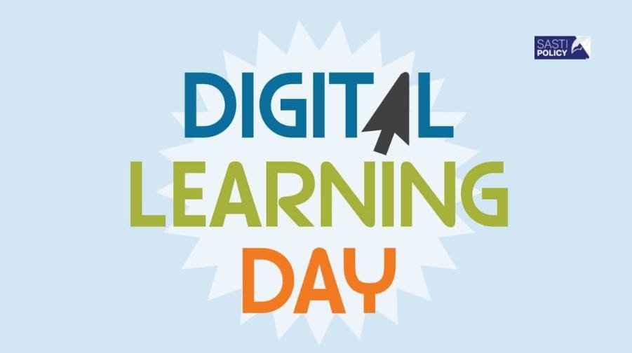 sastipolicy's tweet photo. Happy Digital Learning Day! Let's champion accessibility and sustainability in education this Digital Learning Day! 

#DigitalLearningDay #digitallearning #DigitalLearningDay2023 #onlinelearning #empoweringdigitally #education #TheFutureOfInternet #learning #SastiPolicy https://t.co/Wxb6961v0W