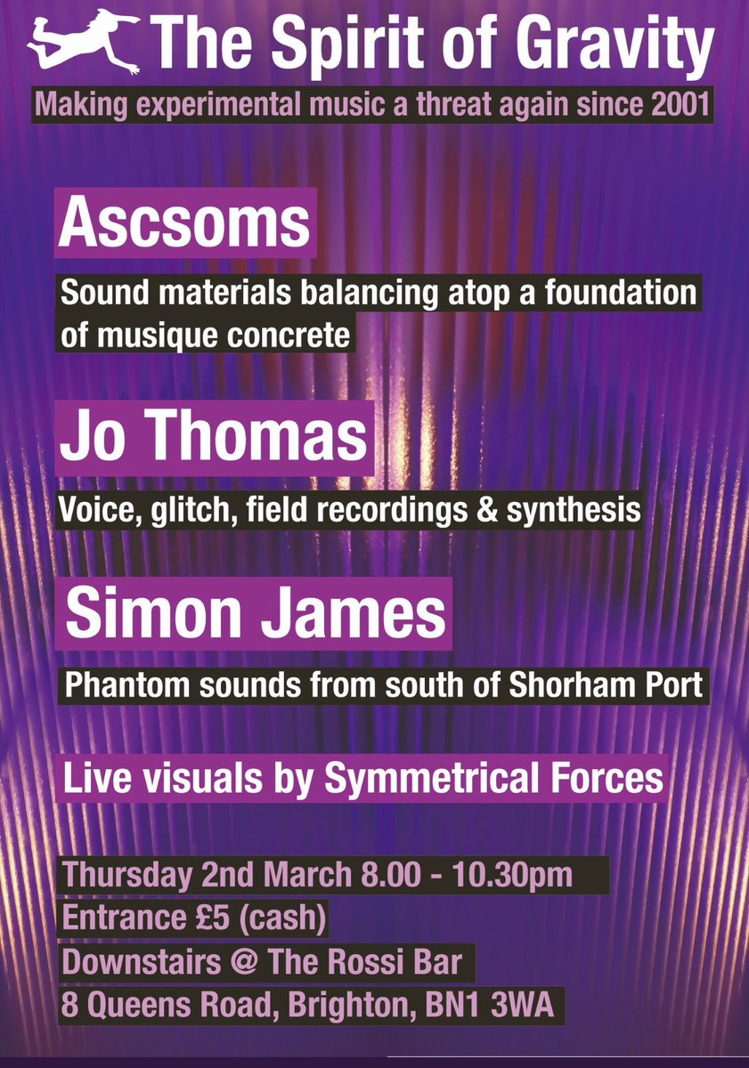 Nervoussystem91's tweet photo. Next week in Brighton. Phantom sounds drift over Shoreham port. Fleeting, almost imperceptible. Disappearing the moment you turn your attention to them. Maybe more a listening practice than music performance? @SpiritOfGravity https://t.co/aE2soEJGxx