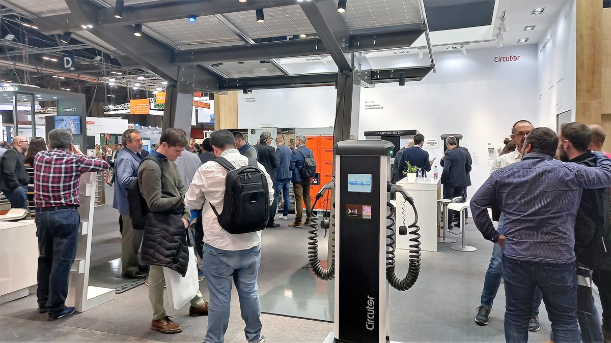 circutor's tweet photo. ¡Tercer y último día en #GENERA2023! Ven a nuestro stand y te mostraremos soluciones enfocadas a hacer más sostenible el sistema de consumo energético. Puedes encontrarnos en el Hall 10, stand 10E12. ¡Te esperamos! https://t.co/KcDr38Im2h