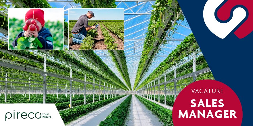#vacature <a href="/doornboswerving/">Klaas Doornbos</a>: Sales manager <a href="/PirecoBV/">Pireco®</a> Lelystad en vanuit huis #agribusiness #biostimulanten #commercieel. Zie agriholland.nl/vacaturebank/v…