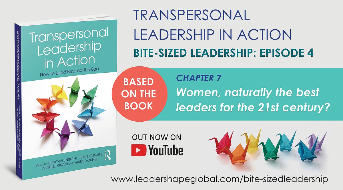 LeaderShapeUK's tweet image. Discover why women are natural leaders for the 21st century in our latest episode of Transpersonal Leadership in Action: Bite-sized Leadership. We delve into the differences and similarities in leadership styles between men and women bit.ly/3IgiR54 #WomenInLeadership