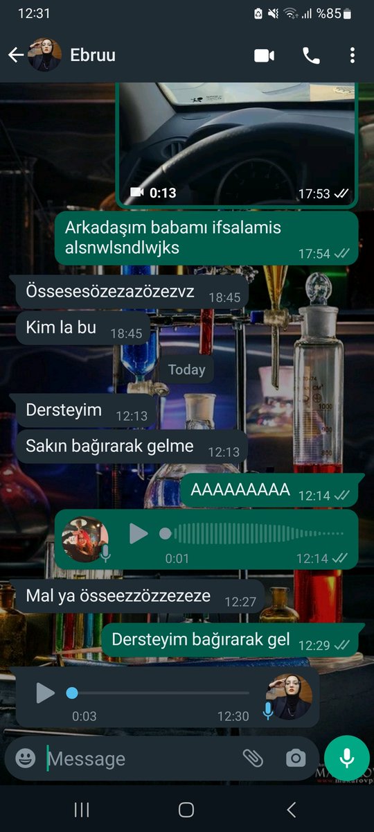 bilchenss's tweet image. communication with my sis