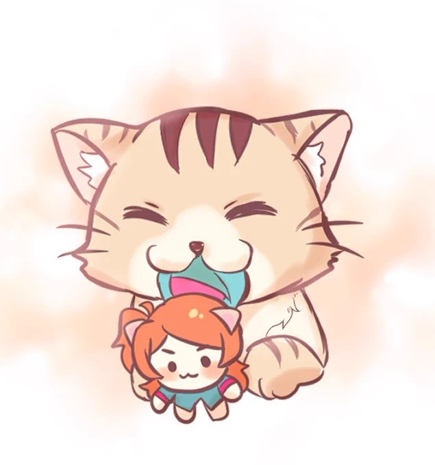猫の日間に合ってないらくがきこぶんと環 