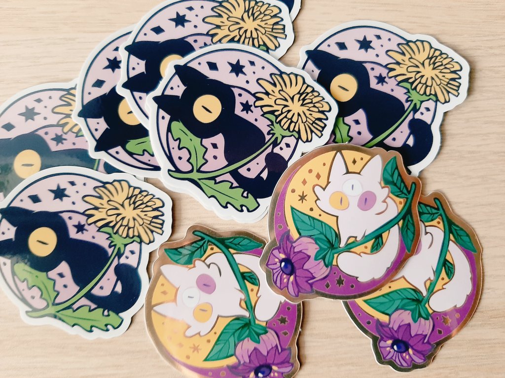 🌸Just received some stickers for my Kickstarter "Magical Season" #MagicalSeason ! 🌸
➡️ kickstarter.com/projects/magic…