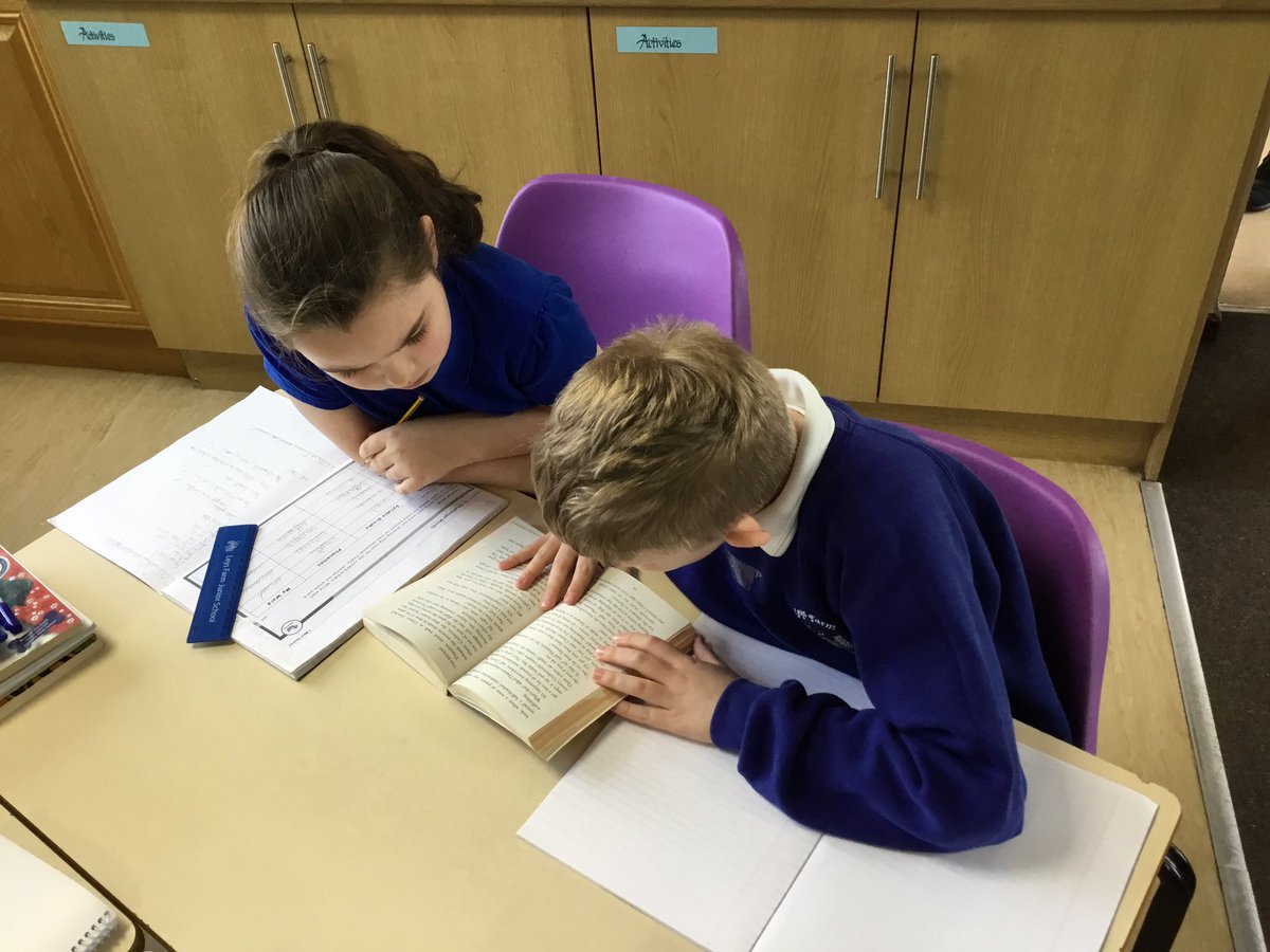 LeysFarm's tweet photo. Class 4W enjoying reading the class text - ‘Who Let The Gods Out’ this week. Some super comprehension skills thanks to the VIPERS tasks.#LFJSReading #LFJSEnglish @SpellingShed https://t.co/a1imRTrPuG