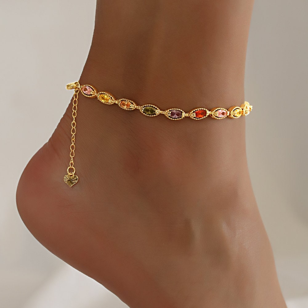 kaashcustom's tweet photo. Excited to share the latest addition to my #etsy shop: Foot Jewelry, CZ Stones Ankle Bracelet, Oval Shaped Anklets, Gold Anklets, Summer Anklets For Her, Gift, Summer Jewelry https://t.co/pwBSSaSevq #gold #women #stoneanklets #czanklets #tinystoneanklets #summeranklets https://t.co/uWDHJhiEOT