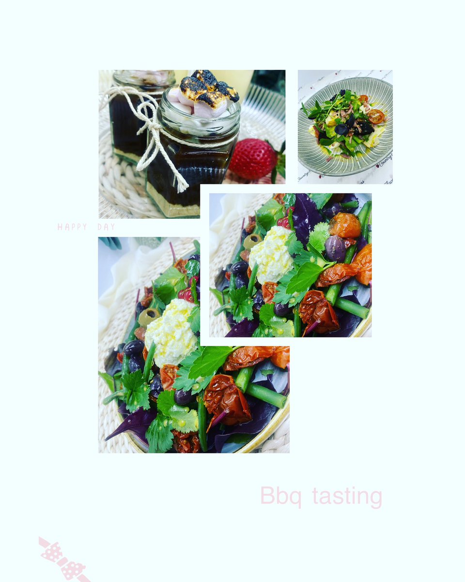 A fab day yesterday with lots of tasting sessions for special clients. It was lovely having the opportunity to trial some of our new Summer Bbq 2023 dishes

🍓Whipped feta nicoise 
🍓Warm Stornoway black pudding &amp; pancetta salad
🍓Brownies s’mores pots