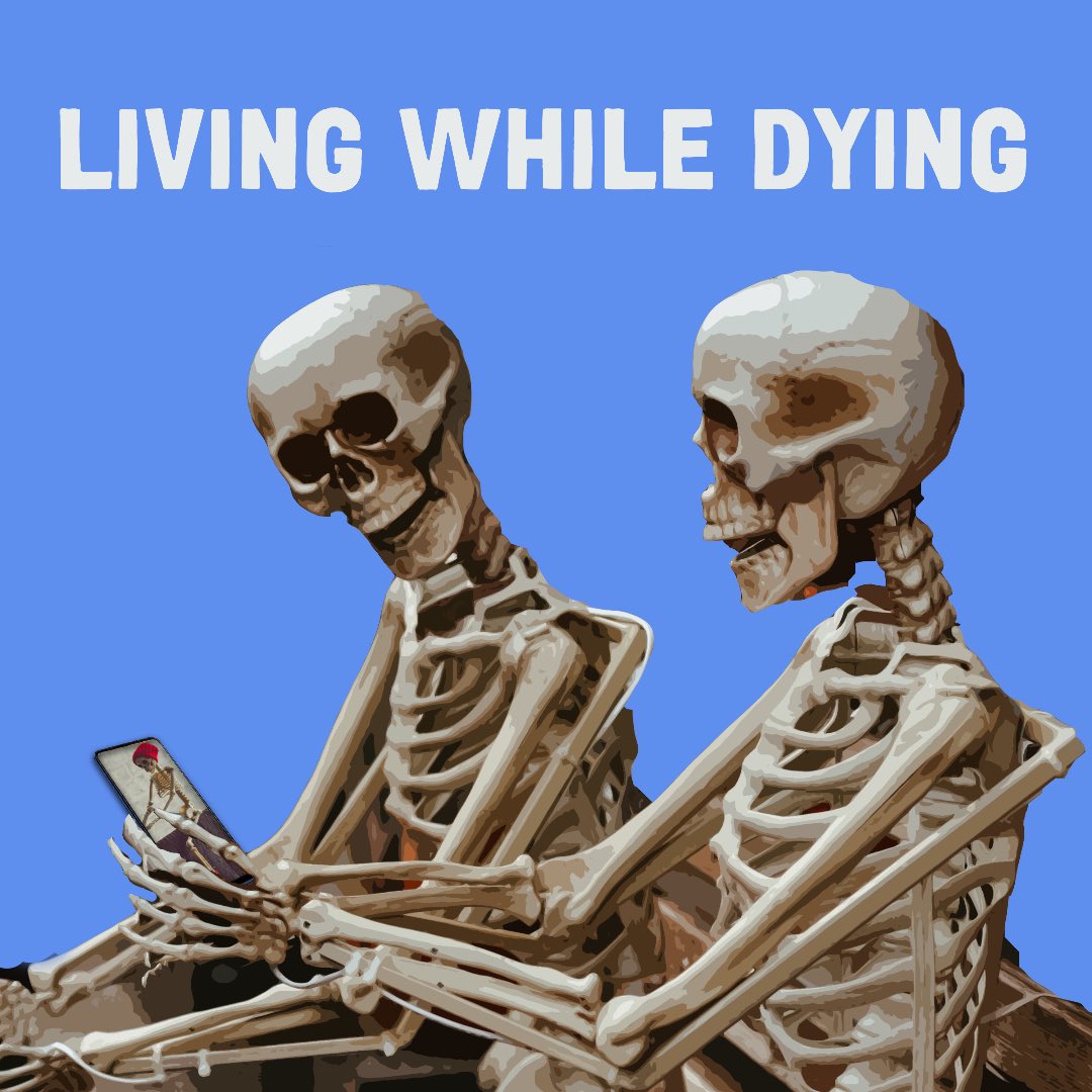 Puck_Cancer's tweet photo. …Coming Soon…

My Podcast ‘Living While Dying’ with the odd Burstcast for when I have a quick something to say or share.

I hope you will be tuning in &amp; sharing it … if I can make it worth listening to.

#This_is_My_Life

#Terminal
#ColoRectal ➡️ #Lungs
#PUCK_Cancer 

4/4 https://t.co/TaufcUGsnR
