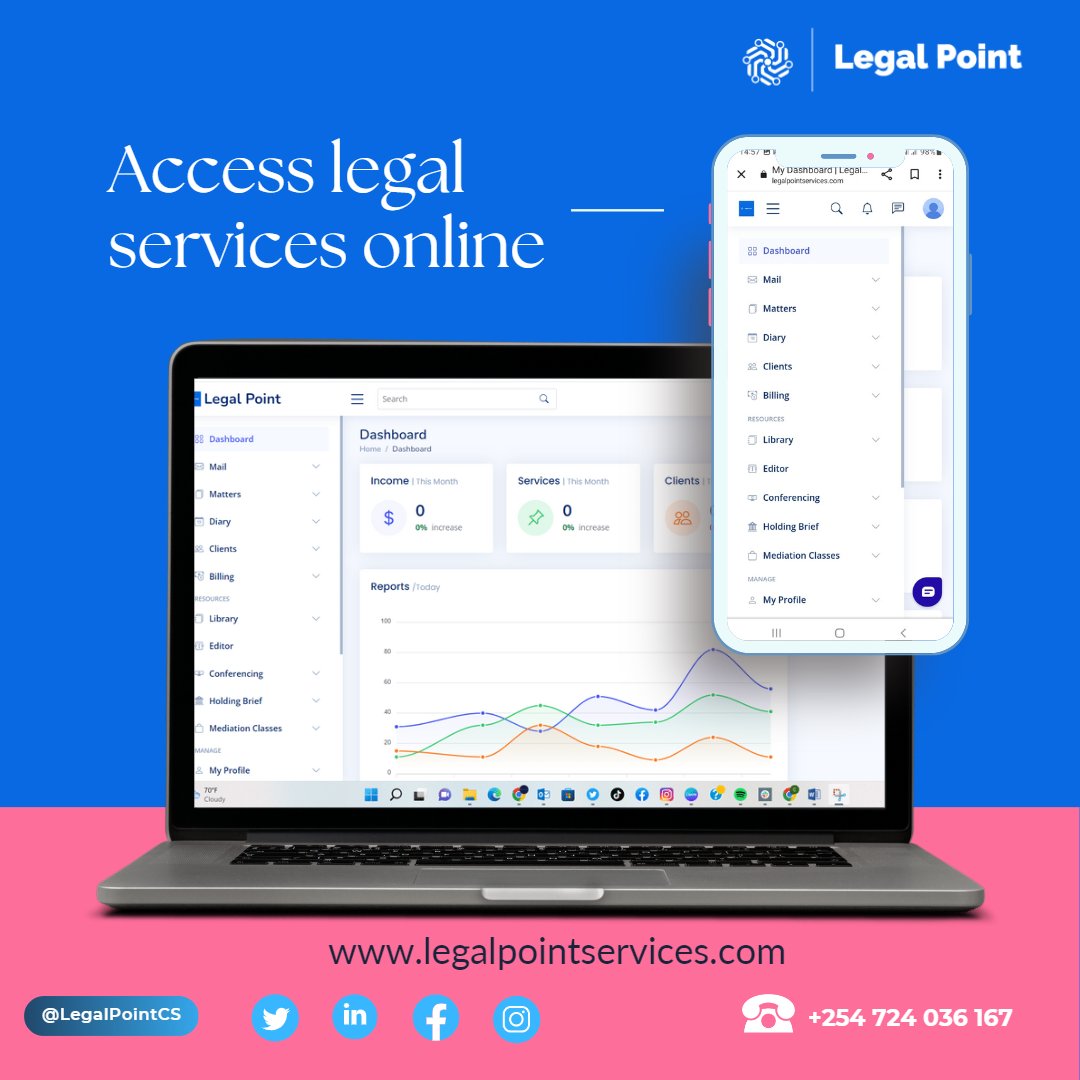 LegalPointCS's tweet photo. Say goodbye to the hassle of finding a trustworthy advocate for your legal needs! With Legal Point Services, you can access a network of vetted advocates online. Get the legal help you need, anytime, anywhere on https://t.co/VyEaSpj9Yl #legaltech #onlinedispute #accessibility https://t.co/qn9FXKOiBs