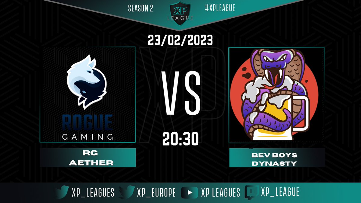 ImVicarious's tweet photo. Tonight’s game!

@Rogue__Gaming vs Bev Boys Dynasty!

Can Rogue Aether end Bev Boys Dynasty’s unbeaten streak?!

See you there @ 20:30!

Twitch: https://t.co/G0a2eaL0HX https://t.co/IB1x7W07Hw
