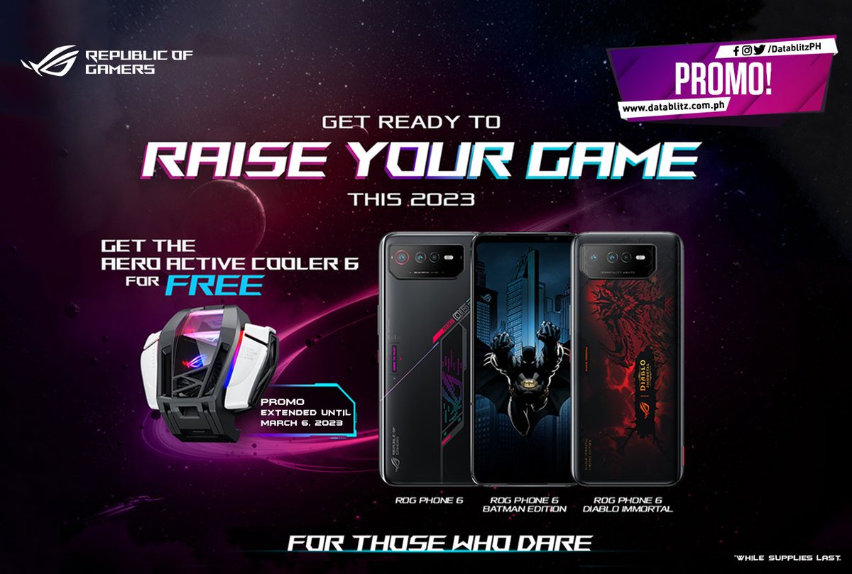 DataBlitz on Twitter "GET READY TO RAISE YOUR GAME! 💯 The fun is not