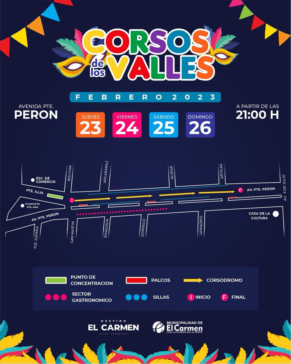 justin_chaile's tweet photo. El Carmen te espera para vivir cuatro noches a puro color y alegría 🎉 https://t.co/Cg523J7iCT