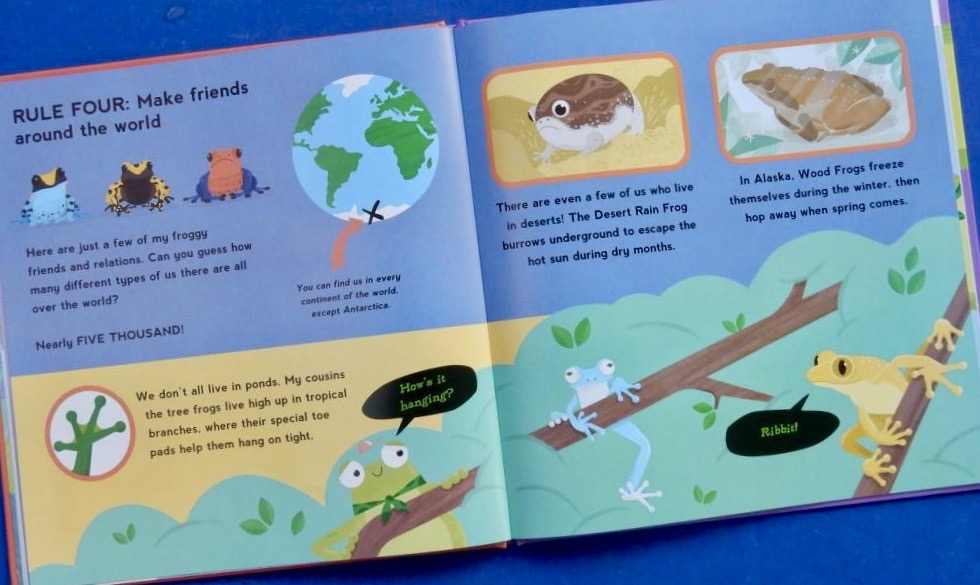 JillBennett18's tweet photo. Highly engaging and lots of fun #Soyouwanttobeafrog @TheJanePorter illustrated.#neilclark @BIGPictureBooks @WalkerBooksUK is #RedReadingHub’s #nonfiction #picturebook of the day reviewed on the blog https://t.co/rSeLnED7EV https://t.co/c392pGUOxq