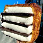 板チョコとクリームの存在感ありすぎ!三軒茶屋の「コーヒー&トースト」