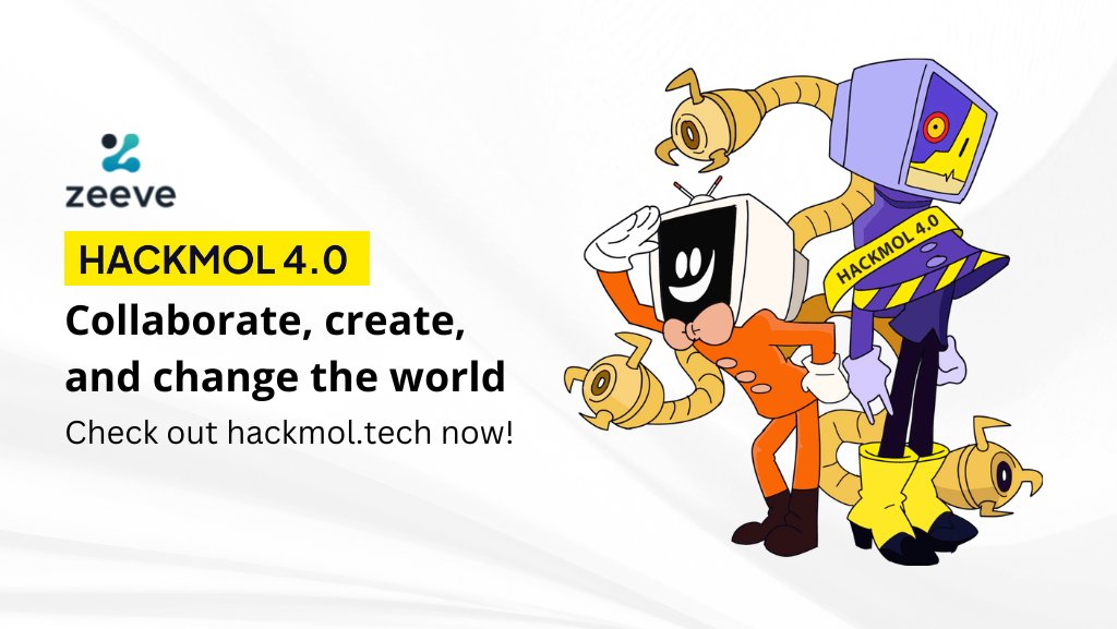 0xZeeve's tweet photo. NIT Jalandhar has just kicked off its aspirational and erudite hackathon - HackMOL 4.0 π§βπ»
This year, Zeeve is the #Web3 Partner of #HackMOL and organizing a track titled βBuild with https://t.co/4HLL6m7i3c,β
For more info click the link below
https://t.co/RtxWNE4dyb https://t.co/k3g9pA4YIm
