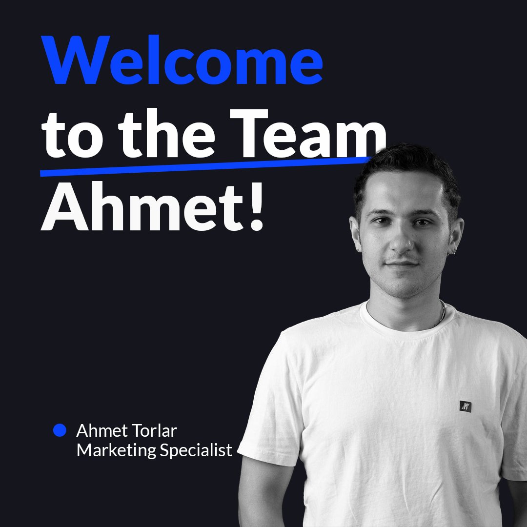 hackquarters's tweet photo. Ahmet, welcome to the team! 🌟

We can't wait to see your skills and creativity in action. Here's to great things ahead. 🎢

@torlarahmet 
#hackquarters #hackquartersteam #makeithappen https://t.co/CKBvfotc9O