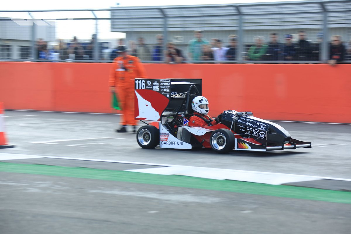FormulaStudent's tweet image. Foot to the floor from the #FS2017 acceleration event #ThrowbackThursday