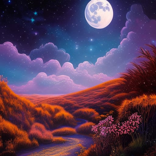 ArtDubious's tweet photo. Cloudy Moon Night https://t.co/ESp04m9G8j #aiart #nightcafe #digitalart #vqganclip via @NightcafeStudio #moon https://t.co/S8C99UZlMl