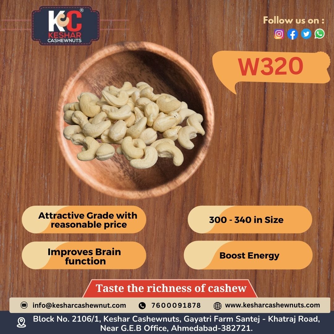 kesharcashew's tweet photo. Cashews are lower the risk of heart diseases, enhance bone health, Good for skin and eye, Good source of dietary fiber aids gut health.
#cashew #cashewnuts #w320 #improve #bloodpressure #hearthealth #sugarlevel #hairhealth #eyes #skinhealth #healthydiet #goodforbody #santej https://t.co/vzZNzkzjyi