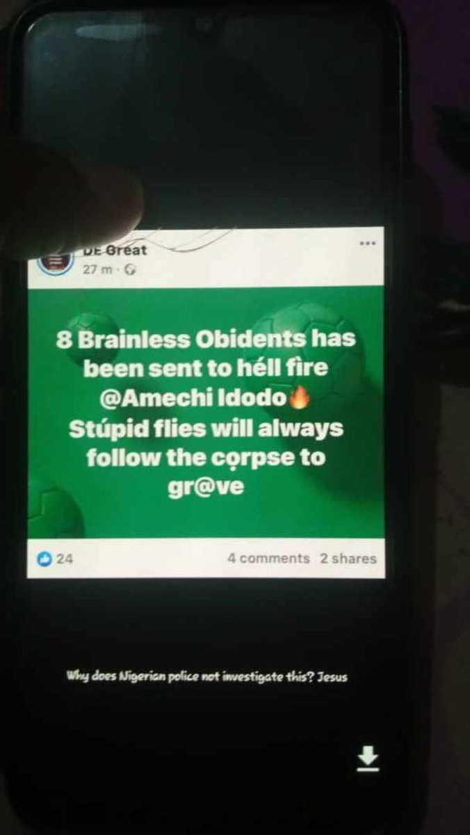felixbuezecyrus's tweet photo. Criminals parading themselves as politicians are using their boys to perpetrate evil, if this can help @PoliceNG @HQNigerianArmy to trace the demon, he posted this on Facebook, let’s all retweet until it gains attention, Enugu state must be free. IPOB Nnewi North Amaechi MSSN https://t.co/7mU7tLQQOZ