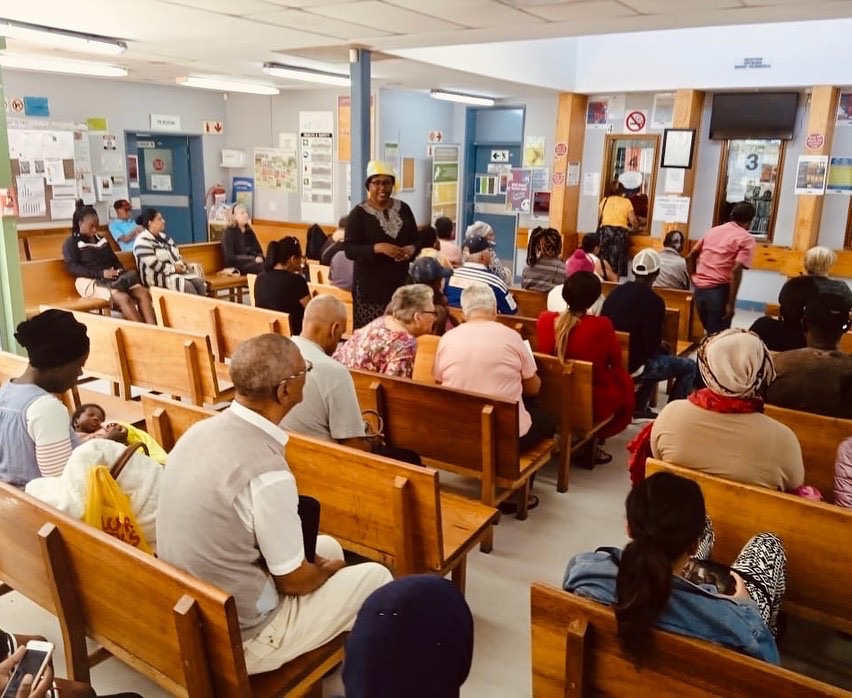AdonisMusati's tweet photo. Some of our recent community clinic visits in Parow, Salt River, Delft and Maitland, covering an array of topics including GBV and Family Planning. https://t.co/raffDnVwPI