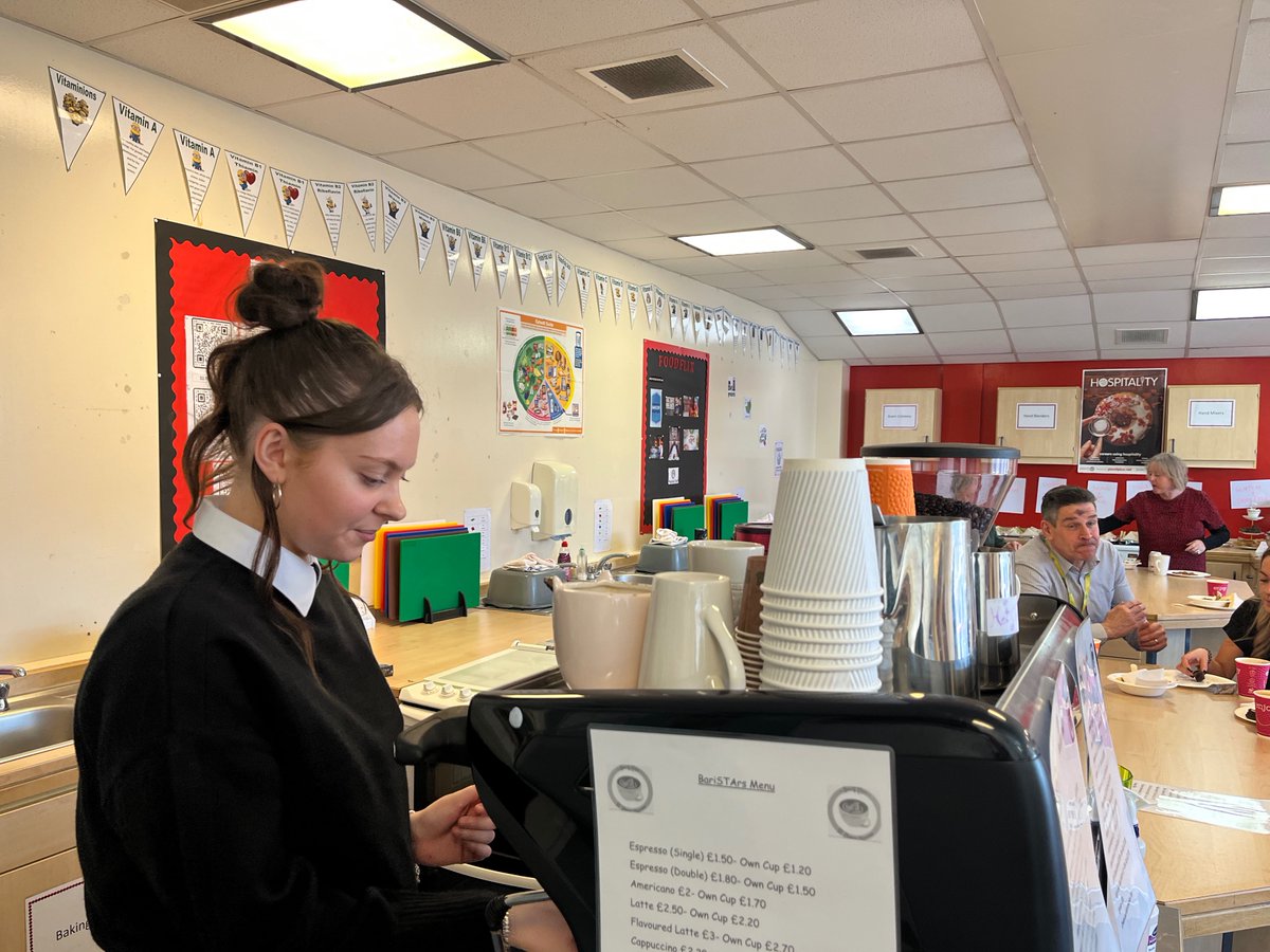 St Thomas Aquinas Support for Learning (@sfl_sta) on Twitter photo Well done to the <a href="/STAbariSTArs/">STA bariSTArs</a> for helping out at the Staff Lunch that was provided by <a href="/_MrHendry/">Mr Hendry</a> S6 SFW Hospitality class. The food was delicious 🤩 <a href="/StThomasAqSec/">St Thomas Aquinas</a> Well done to the <a href="/STAbariSTArs/">STA bariSTArs</a> for helping out at the Staff Lunch that was provided by <a href="/_MrHendry/">Mr Hendry</a> S6 SFW Hospitality class. The food was delicious 🤩 <a href="/StThomasAqSec/">St Thomas Aquinas</a>