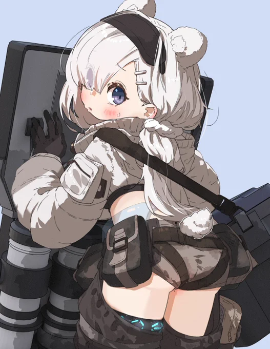 オーロラちゃんの尻尾触りたい#アークナイツ 