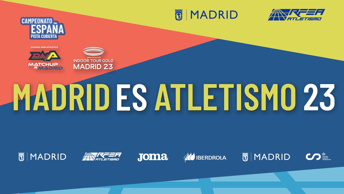 atletismoRFEA's tweet photo. 𝗠𝗮𝗱𝗿𝗶𝗱 𝗲𝘀 𝗮𝘁𝗹𝗲𝘁𝗶𝘀𝗺𝗼

Nos va a costar recuperarnos de tantas emociones 🥲

#CEatletismoPC ✅
#DNAMadrid ✅
#WorldIndoorTour ✅

¡GRACIAS, @MADRID! https://t.co/PNFcrNs3GH