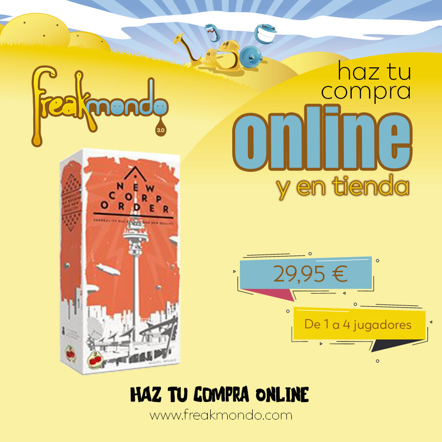 NEW CORP ORDER
Haz tu compra Online en:
freakmondo.com