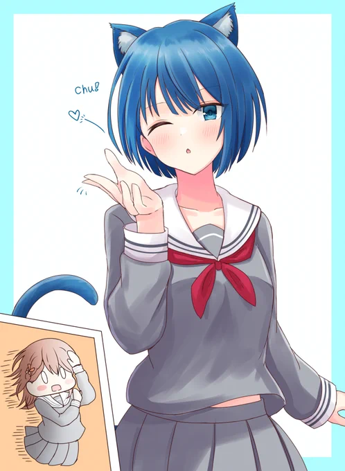 猫の日桐谷さん 