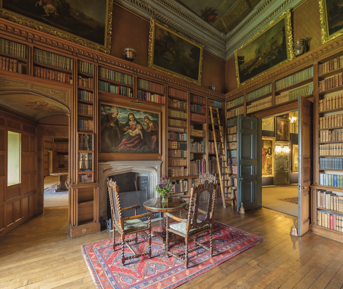 NTBooks's tweet photo. February is National Library Lover's Month! Where is your favourite National Trust library? 📚 https://t.co/iyDlMr8XXv