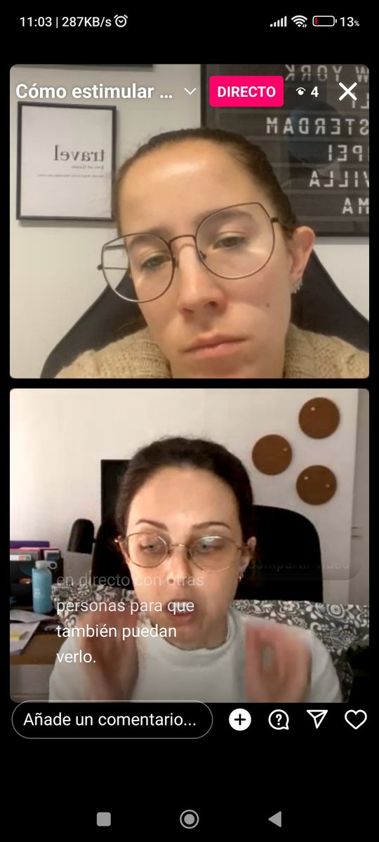 Docent_AMB's tweet photo. Ahora en directo como estimular el lenguaje en niñ@s con Alejandra Gómez y viajes en familia vía IG https://t.co/TP1a2dXj0C https://t.co/u9eCCZLZvD