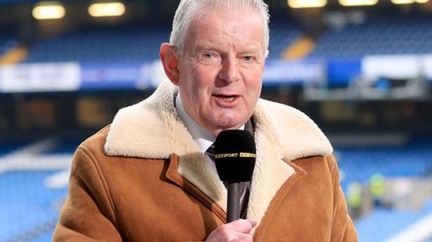 fullbrook_l's tweet photo. Two icons of televised sport in the UK, now sadly no longer with us. John Motson and Dickie Davies - RIP. https://t.co/ACZvVzkGRt