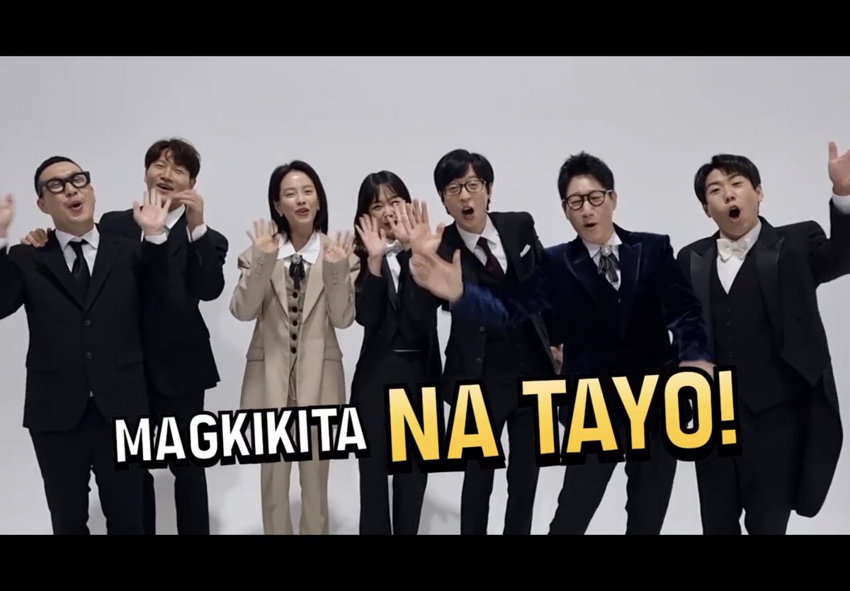 "SA WAKAS! PARATING NA KAMI!  MAGKIKITA NA TAYO!" X Running Man

SEE YOU SOON RUNNING MAN! SEE YOU SOON RUNNERS! 🫶🏻🏃🏻‍♀️🏃🏻