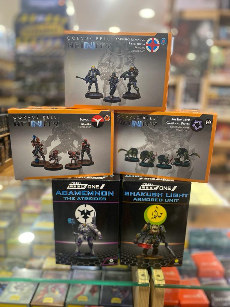 empiregames_sev's tweet image. 📣 Acaban de entrar nuevos productos de Infinity ❗❗

🔫 ¿Estáis listos para liderar a un ejército de élite?

#CorvusBelli #Infinity #InfinityCodeOne