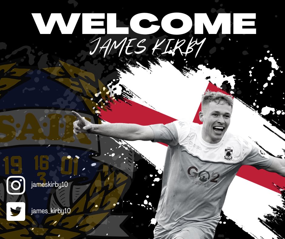 Välkommen James!
Läs mer på saikfotboll.se