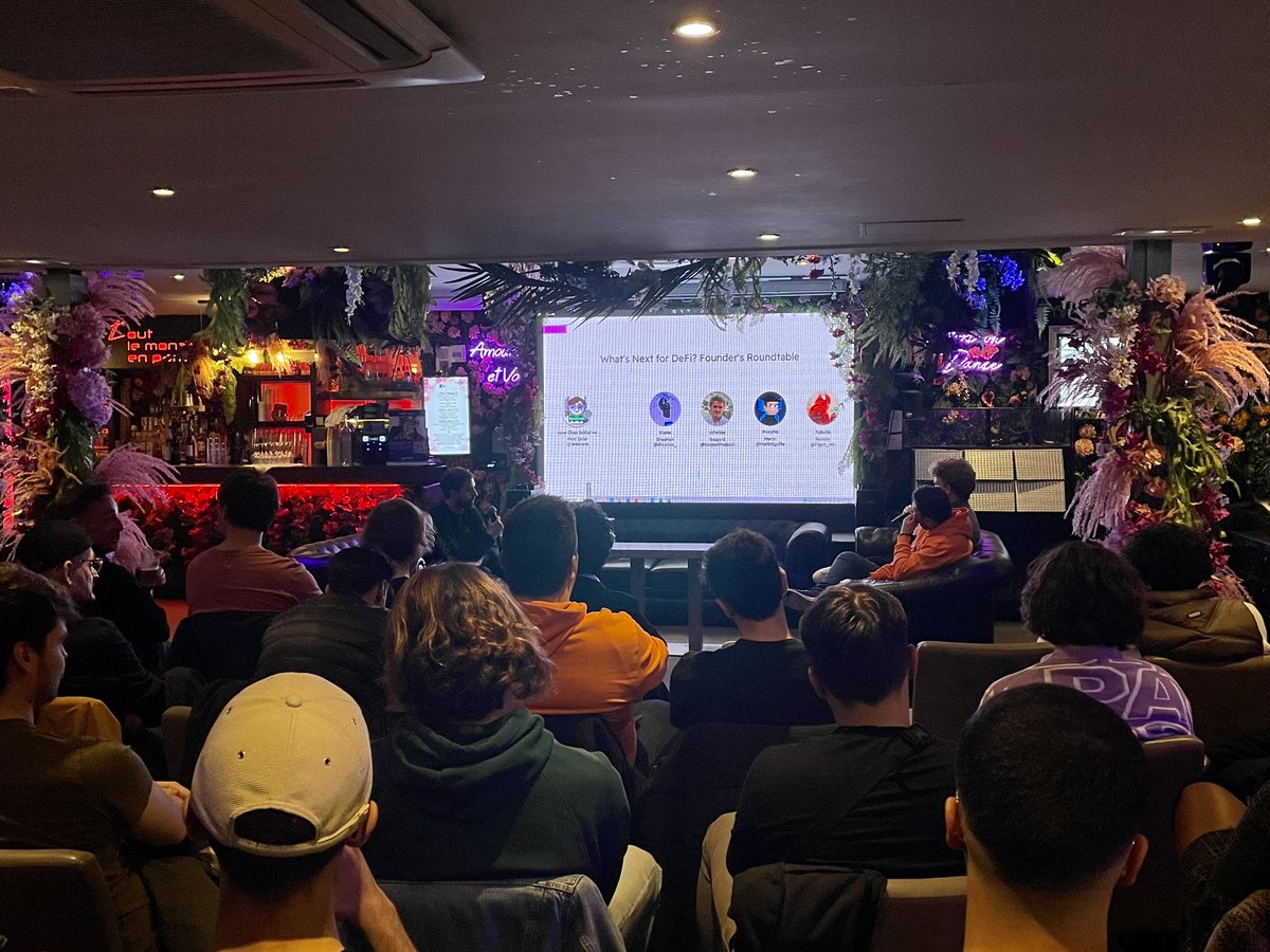 jeffwangolf's tweet photo. Great event yesterday @DNAWeb3 

🙌 Interesting to hear different DeFi protocols debating about their challenges and the future of #DeFi 
@marczeller 

@MorphoLabs | @MerlinEgalite 
@Paladin_vote | @Figue_me 
@APWineFinance | @GaspardPeduzzi https://t.co/JJKhI8EZXS
