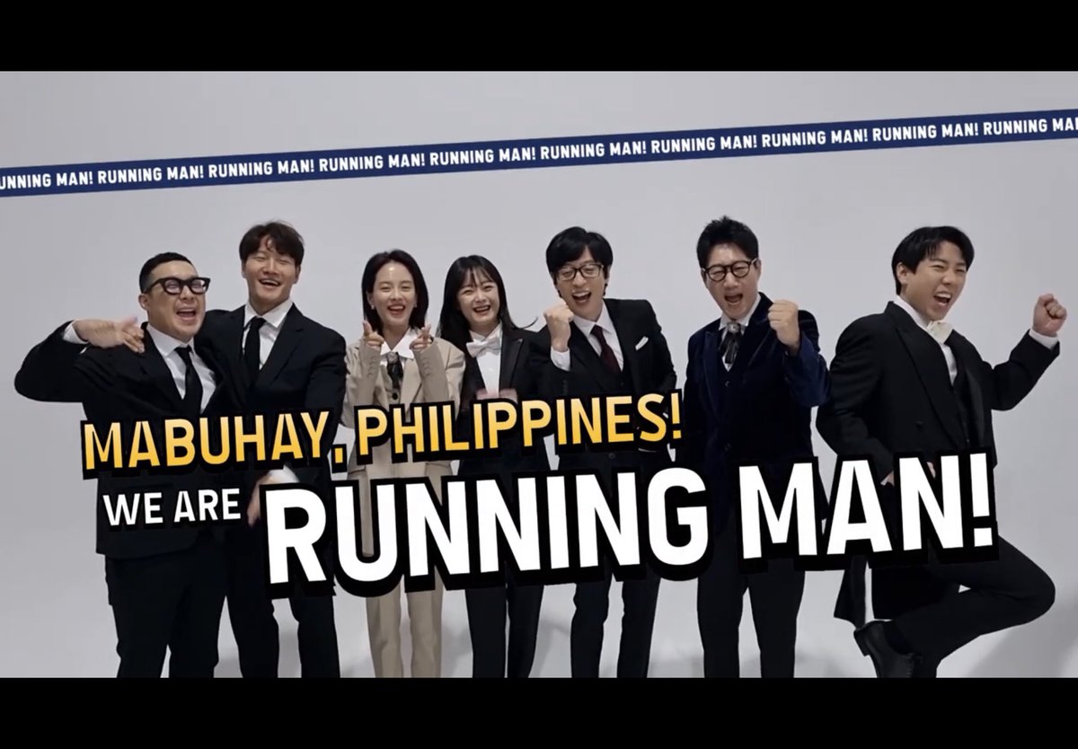 The Long Wait is Over! They're coming to the Philippines to meet their Filipino fans this coming April 1, 2023 🫶🏻

SEE YOU RUNNERS!!!🏃🏻🏃🏻‍♀️