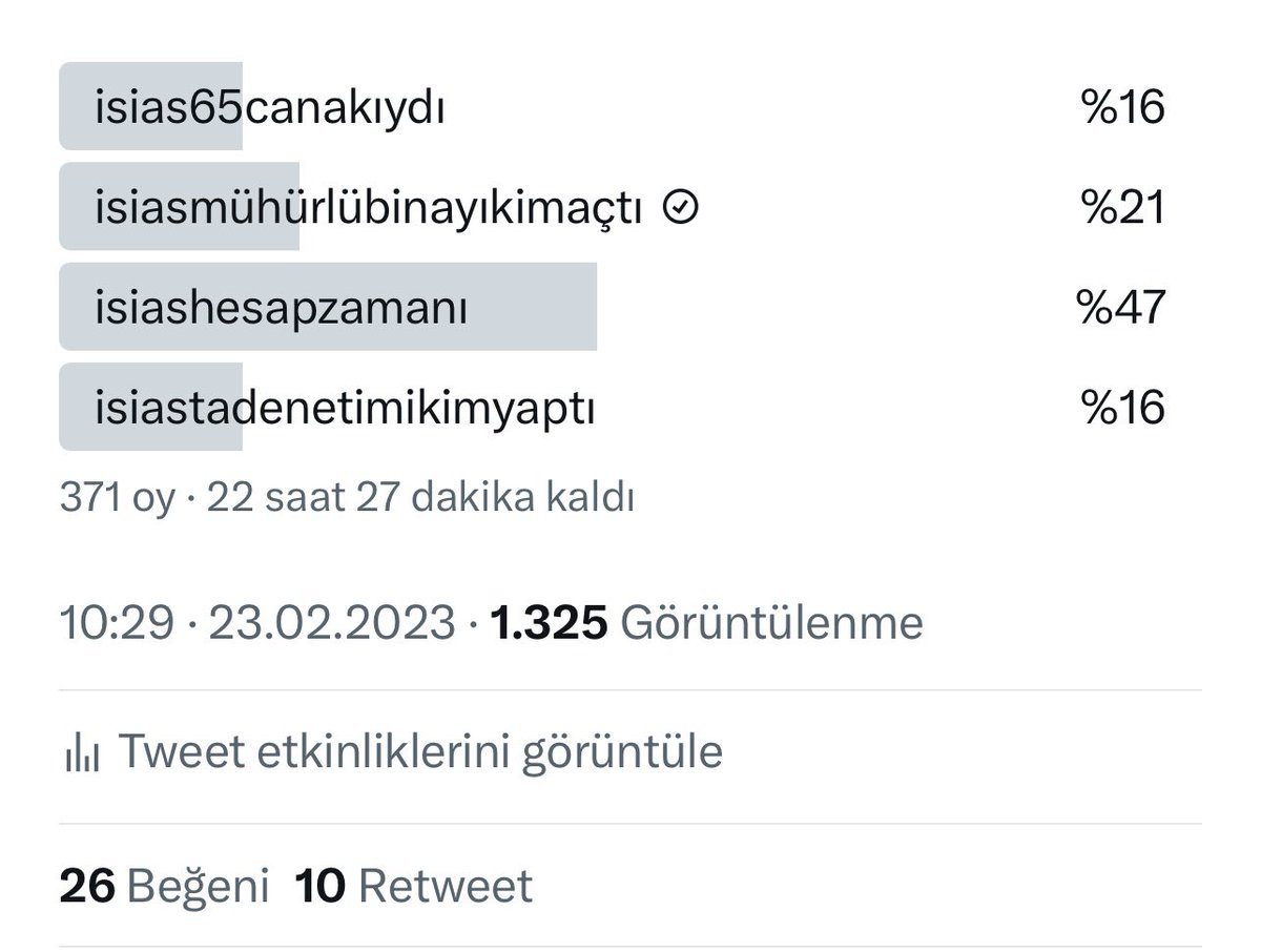 Bu akşamki başlığımız #isiashesapzamanı