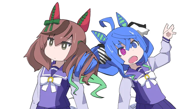 #33日ネイチャチャレンジ#ナイスネイチャ#ウマ娘 23日目ターボが絡まったネイチャ 