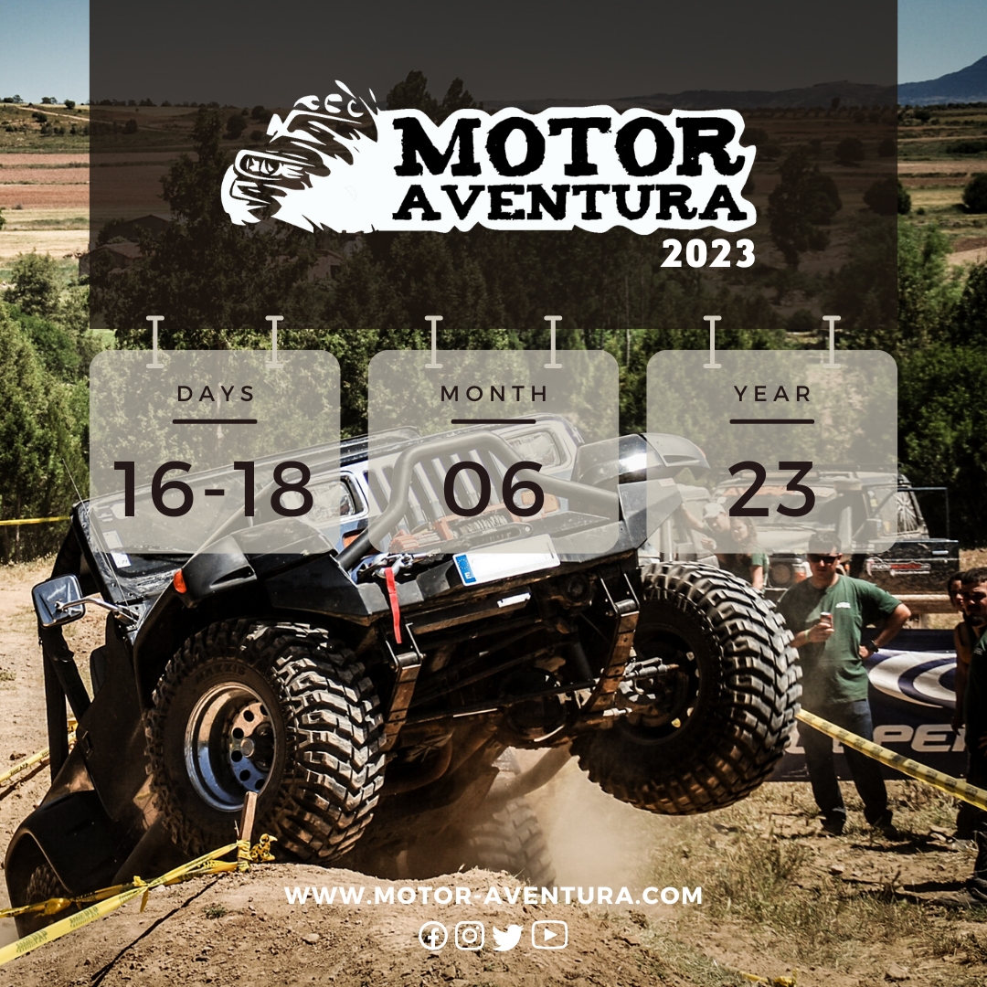 ¡YA TENEMOS FECHA! 🎉
Tomad nota ✍🏻 en vuestras agendas porque... 
𝐌𝐎𝐓𝐎𝐑 𝐀𝐕𝐄𝐍𝐓𝐔𝐑𝐀 𝟐𝟎𝟐𝟑 𝐓𝐈𝐄𝐍𝐄 𝐅𝐄𝐂𝐇𝐀 ➡ 𝟏𝟔 𝐚𝐥 𝟏𝟖 𝐝𝐞 𝐣𝐮𝐧𝐢𝐨‼

¡¡ATENTOS!! Próximamente abriremos inscripciones. Haremos un comunicado oficial en todas nuestras redes sociales.