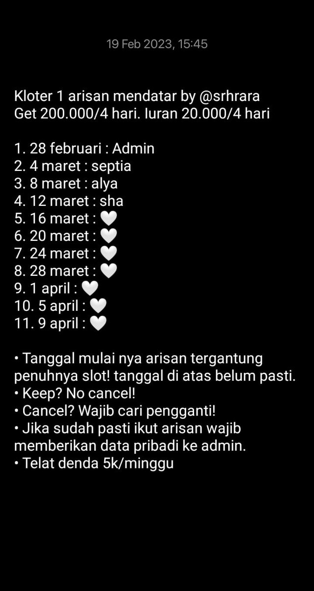 yu yu yang mau ikutan, In Syaa Allah amanah yaaa, baru open kloter 1 nih🤩🤩🤍
#zonauang