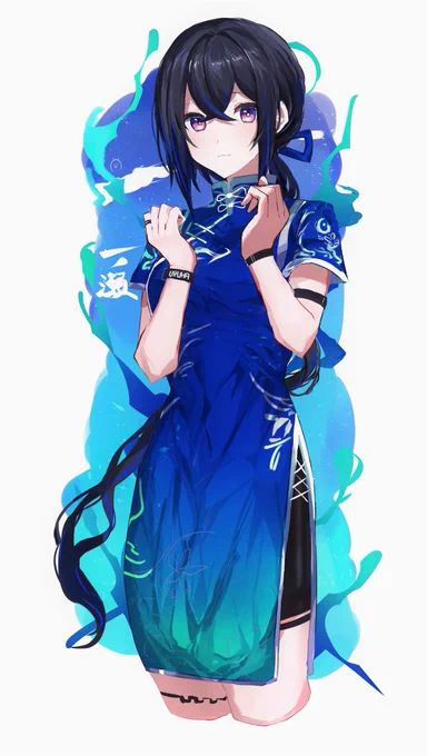 チャイナ服 #一ノ瀬の絵 